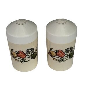 VTG‎ Eagle Spice of Life Plastic Vegetable Salt Pepper Shaker Collectible USA